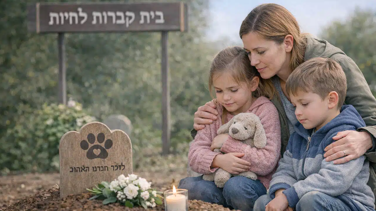 איך להסביר לילדים על מוות של חיית מחמד