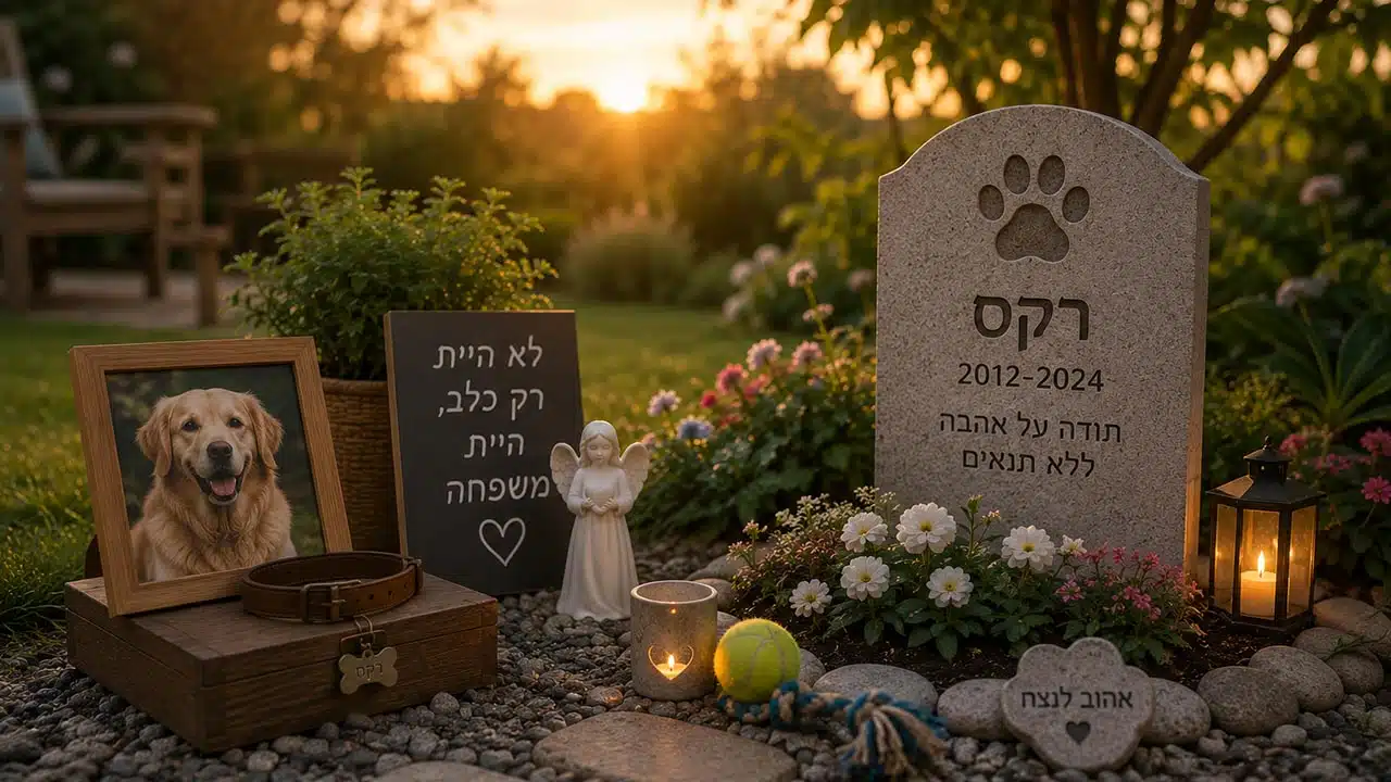 הנצחת כלבים לאחר מותם